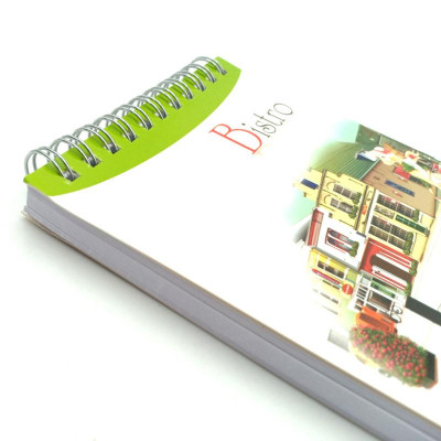 Sổ Lò Xo Ngang Bistro A6 - 200 Trang - Hồng Hà 2840 (Mẫu Màu Giao Ngẫu Nhiên)