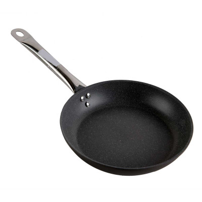 Chảo nhôm vân đá chống dính đáy từ Kangaroo KG663M( 28 cm) - Hàng chính hãng