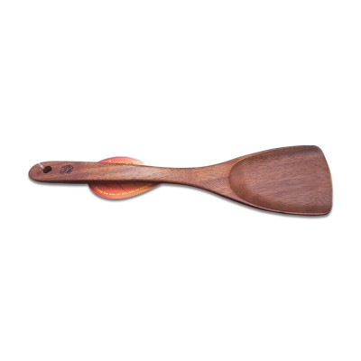 Vá Sạn Gỗ S6A Xà Cừ Xẻng Lật Đảo Trở Siêu Mỏng Cán Dài ( 29 * 7cm  ) - Đồ Gỗ Nhà Bếp Thương Hiệu Trường Sơn