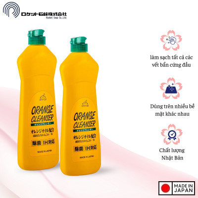 Nước tẩy đa năng nhà bếp Rocket 360ml (hương cam) - Hàng Nội Địa Nhật Bản