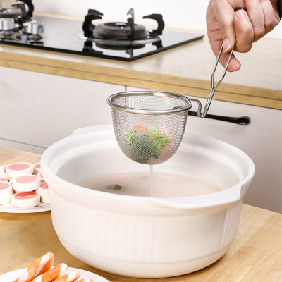 Dụng cụ vớt lọc thực phẩm inox Echo Misokoshi Ø10cm - Hàng nội địa Nhật Bản |#Mẫu Mới|