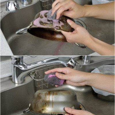 Set 6 cuộn mút cọ rửa xoong nồi Echo Metal - Hàng nội địa Nhật Bản nhập khẩu chính hãng