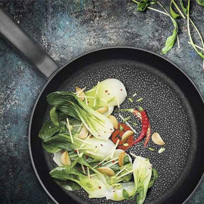 Chảo Chống Dính TEFAL G28906 HARD TITANIUM PRO Pfanne 28cm, Nhập Khẩu Đức, Phủ Titanium Excellence Bền Gấp 6 Lần Chảo Thường - Hàng Nhập Khẩu