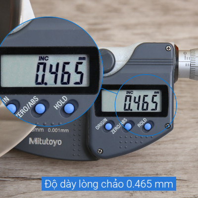 Nồi inox Fivestar 3 đáy từ Sanwich 26cm nắp kính