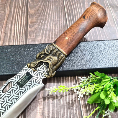 DAO BẾP , DAO CHẶT THÉP KHÔNG RỈ CAO CẤP MÃ A5 TR12 NTVN top