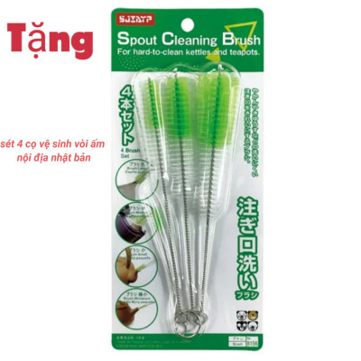 HÀNG CAO CẤP - gạt tàn chú voi đứng bằng đồng ( tặng sét 4 cọ vệ sinh vòi ám nội địa nhật )