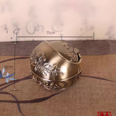 Gạt tàn tinh cầu hợp kim có nắp 