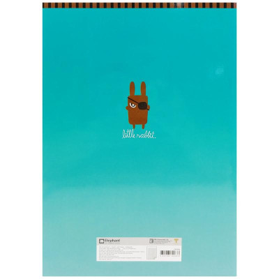 Combo 5 Tập Sinh Viên 4 Dòng Kẻ - 200 Trang 70gsm - Elephant FI622533 (Mẫu Màu Giao Ngẫu Nhiên)