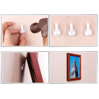 Combo 50 đinh 3 chân treo khung ảnh không cần khoan tường