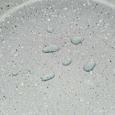 Chảo vân đá   chống dính  đáy từ 30 cm Greencook GCP221-30IH - Hàng Chính Hãng