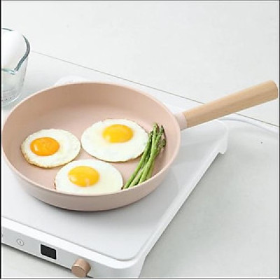 Chảo nhôm ,màu hồng đào 3 size - phân phối chính hang cobi home.