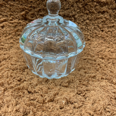 THỐ ĐỰNG MỨT TẾT THỦY TINH TRẮNG - VD21