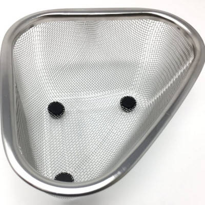 Rổ Tam Giác Inox Cao Cấp Không Gỉ Có Chân Đế Đứng - Echo Metal