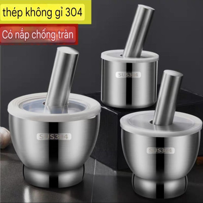 Chày cối inox