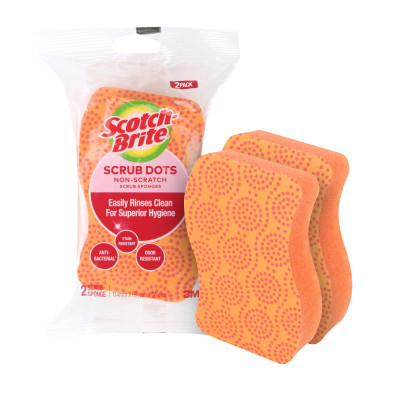 Miếng rửa chén hạt nổi siêu sạch không trầy xước Scotch-Brite 3M CR-HNKT