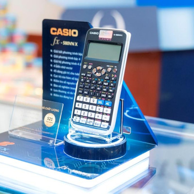 Máy tính Casio FX580VNX - Tặng 01 tập giấy Note Hàn Quốc