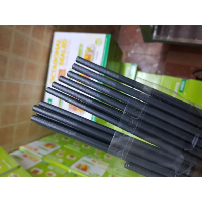 10 đôi Đũa khảm ngắn chống trơn, không mùi Korean (Loại I - 350g/Vỉ)