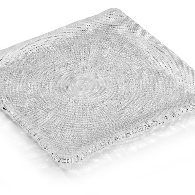 Đĩa vuông IVV Diamante trắng Hàng chính hãng