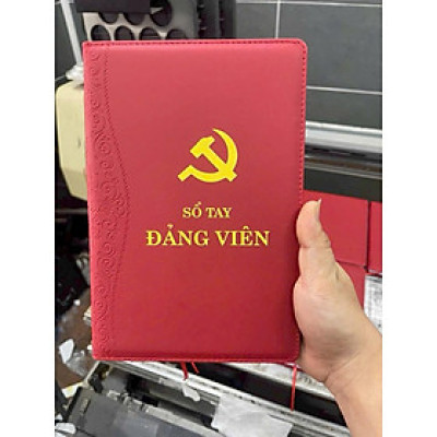Sổ Tay Đảng Viên Bìa Da Simili