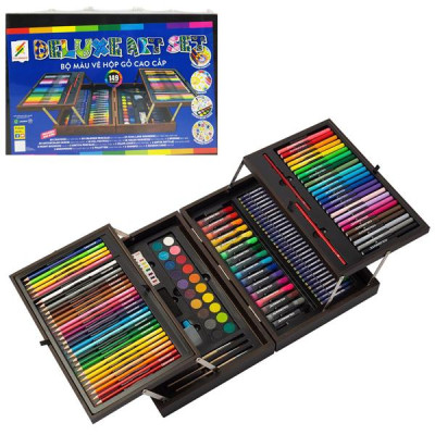 Bộ Màu Vẽ Hộp Gỗ Cao Cấp - Colormate 149WP (149 Chi Tiết)
