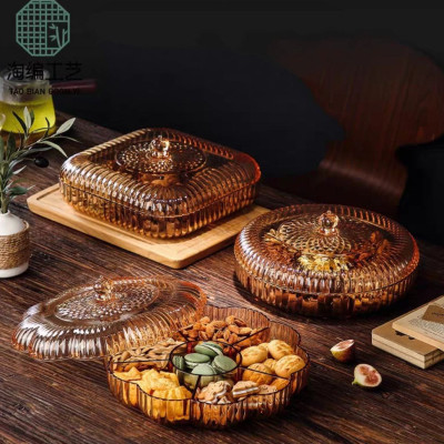 KHAY ĐỰNG MỨT TẾT BÁNH KẸO NGÀY TẾT SANG TRỌNG BẰNG MEKA ACRYLIC TRONG SUỐT 