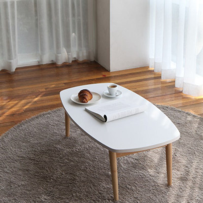 BÀN TRÀ/ SOFA HÀN QUỐC - B TABLE SIZE S MÀU TRẮNG