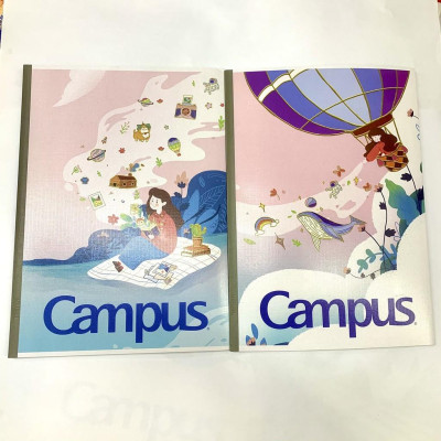  Vở KN Campus PICNIC 80 trang (Lốc 10 quyển) - giao màu ngẫu nhiên 