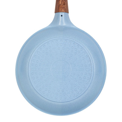 Chảo chống dính đáy từ, chảo đúc men đá xanh sapphire Green Cook GCP09 công nghệ Hàn Quốc_Hàng chính hãng