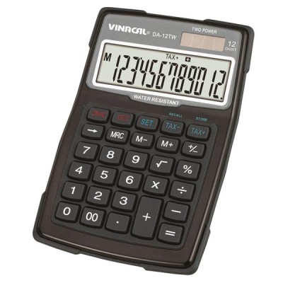 Máy Tính Vinacal DA-12TW - Màu Đen