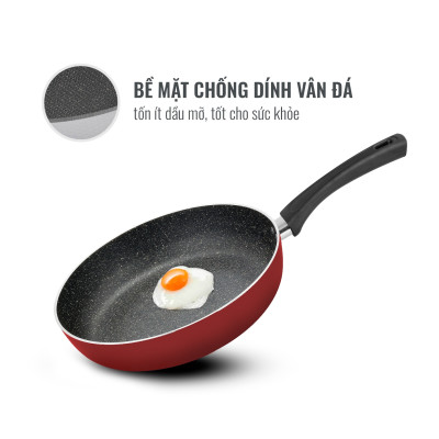 Chảo vân đá đáy từ Colosseum Y1 EL 3724 Size 26cm