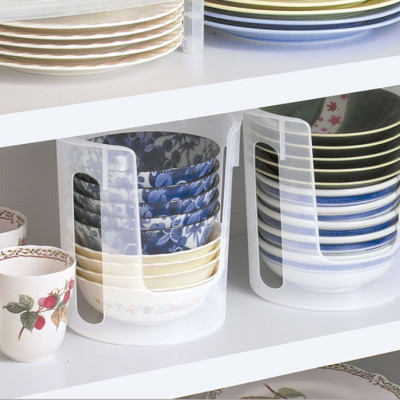 Khay đựng bát đĩa Sanada φ14.9cm thiết kế thông minh, gọn gàng cho nhà bếp - nội địa Nhật Bản