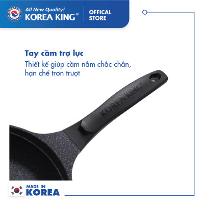 Chảo sâu Colormic Korea King KW-24CI (size 24cm) - Hàng chính hãng