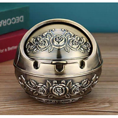 Gạt tàn tinh cầu hợp kim có nắp 