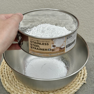 Dụng cụ rây bột inox Echo Ø13cm - Hàng nội địa Nhật Bản nhập khẩu chính hãng