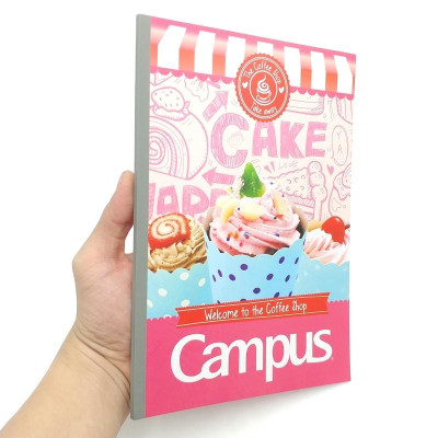 Vở Campus B5 Kẻ Ngang Có Chấm 80 Trang ĐL 58-65 Coffee Shop