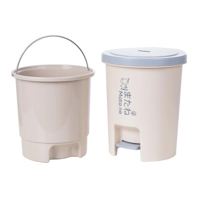 Thùng rác nắp tròn đạp chân thông minh 6L, & 12L Thùng rác VN cao cấp ( HÀNG XUẤT NHẬT CAO CẤP )