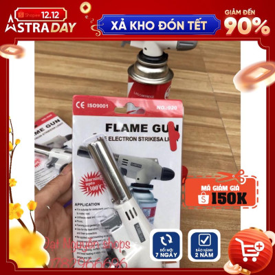 [Hàng Chính Hãng] Khò Ga Mini Tự Động Flame Gun Japan (Chuẩn ISO9001, Nhập Khẩu Chính Hãng)