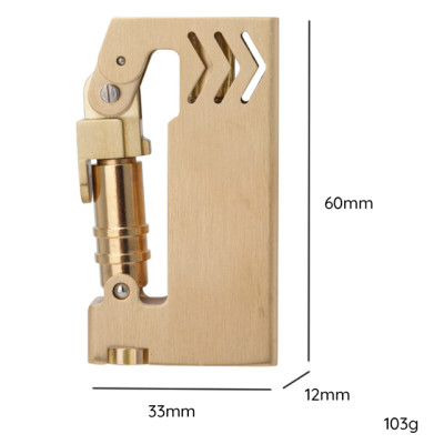 Vỏ Hột Quẹt Bật Lửa Xăng Bấc Đá ShuFang SF01 Hàng Thủ Công Độc Lạ Tiện Dụng - Dùng xăng bấc đá cao cấp