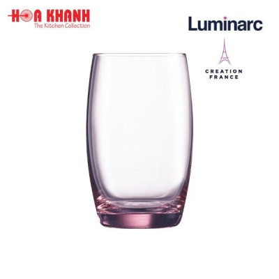Ly Uống Nước Thủy Tinh Luminarc Salto Pink 350ML - J5385 - Bộ 6ly