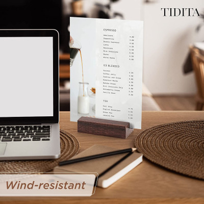 KỆ CÀI ẢNH LƯU NIỆM, ĐẾ GỖ ĐỰNG MENU, TRANH ẢNH, DANH THIẾP CHO VĂN PHÒNG