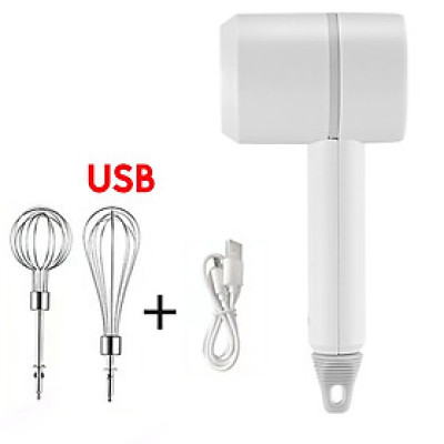 Máy Đánh Trứng Cầm Tay Tiết Kiệm Điện Sạc USB Thương Hiệu NBAYOU Nhỏ Gọn Tốc Độ Đánh Nhanh - Hàng Chính Hãng