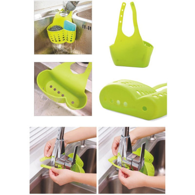 Combo 2 giỏ treo bồn rửa bát đa năng siêu tiện lợi