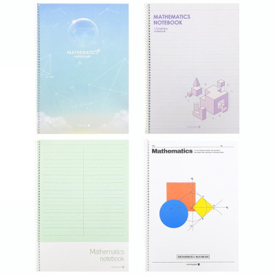 Sổ Lò Xo Toán Học - Morning Glory 10233-87195 - Màu Xanh Dương