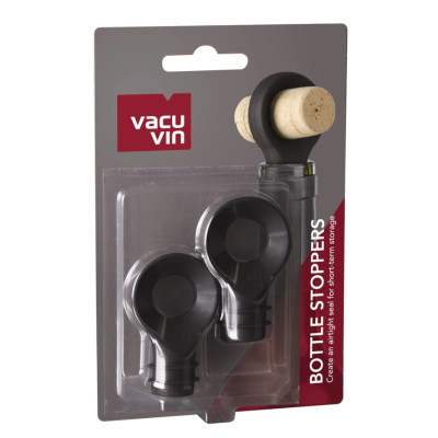 Vacu Vin - Bộ nút chai rượu - 2 cái (2021)