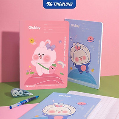 Tập học sinh 48 trang 5 ô ly vuông 2.5mm chấm kẻ 2/3 120gsm NB-120 Thiên Long - Mẫu ngẫu nhiên