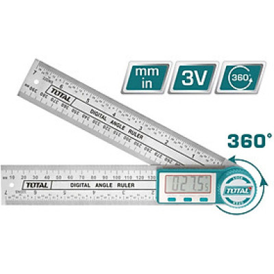 THƯỚC GÓC KỸ THUẬT SỐ TOTAL TMT333601 - HÀNG CHÍNH HÃNG