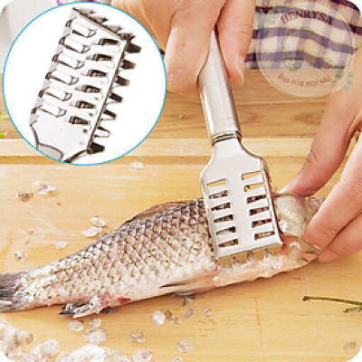 Dụng cụ đánh vẩy cá tiện lợi dễ sử dụng - HENRYSA