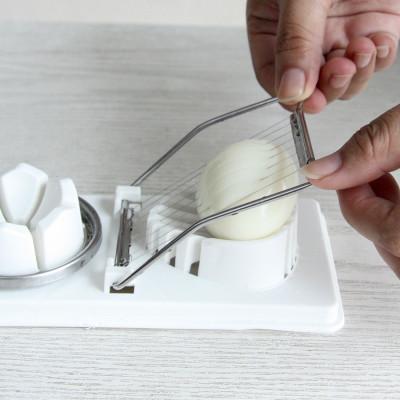 Combo dụng cụ cắt & tạo hình trứng Echo Metal + nạo sợ củ quả lưỡi inox cao cấp - nội địa Nhật Bản