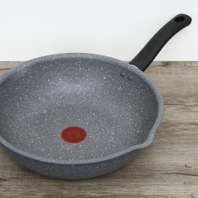 Chảo nhôm sâu chống dính đáy từ 28 cm Tefal Cook Healthy G1348695 - Hàng chính hãng