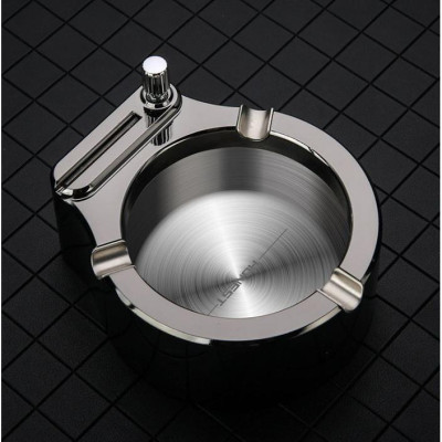 Gạt Tàn HONEST GOLDEN ASHTRAY Gạt tàn có quẹt lửa (bật lửa) Cao Cấp